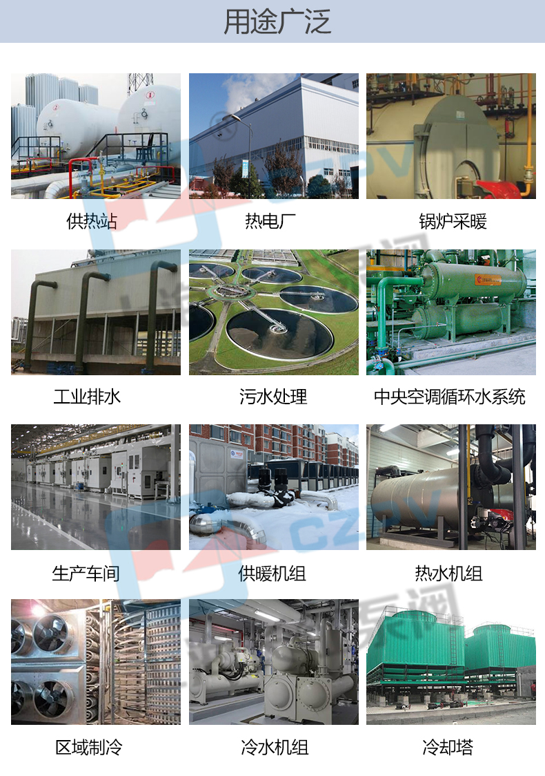 GDL立式多級管道離心泵循環水泵產品用途圖